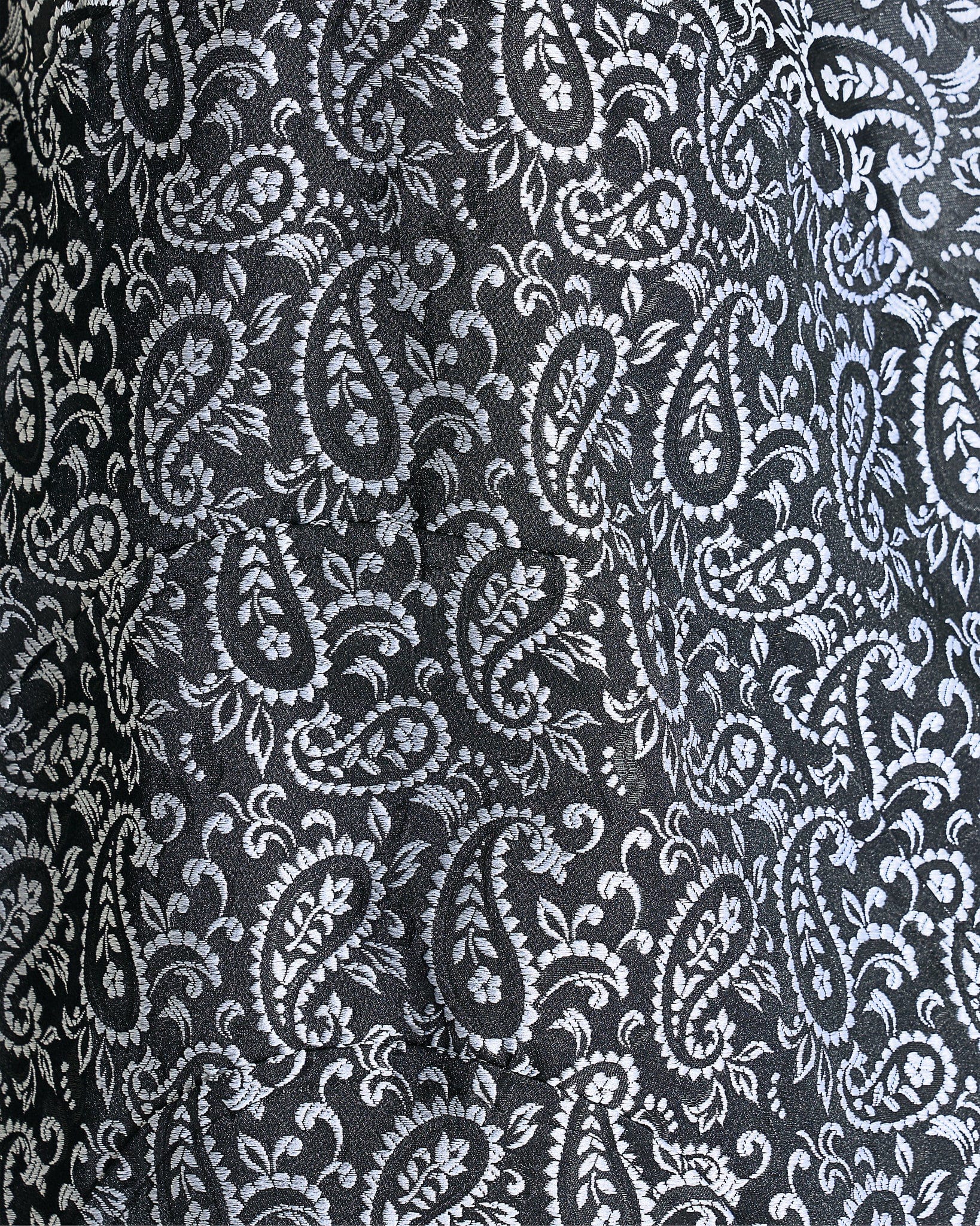Paisley Shorts in Black - Image 5