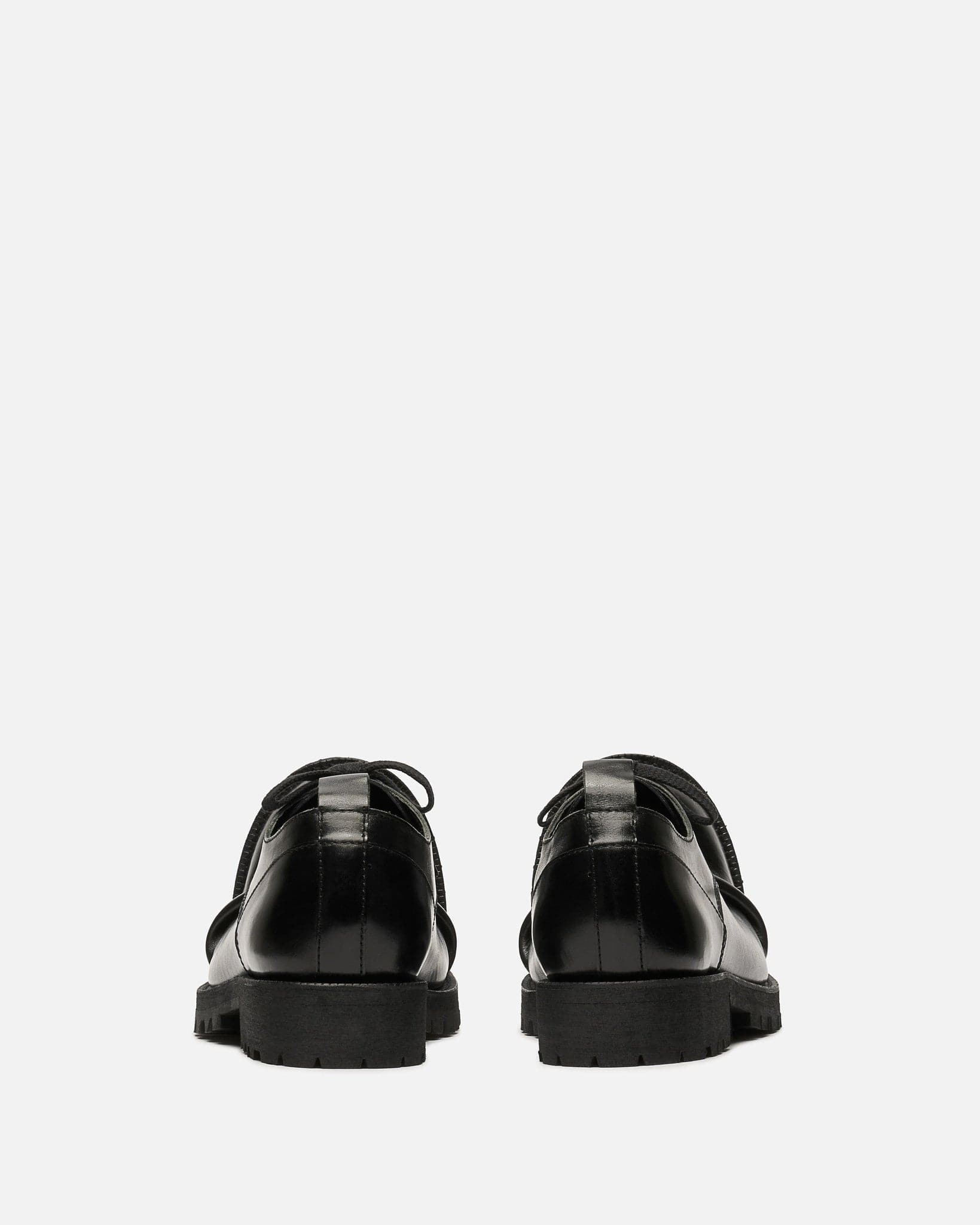 KLG Crushed Toe Derby in Black - Image 4