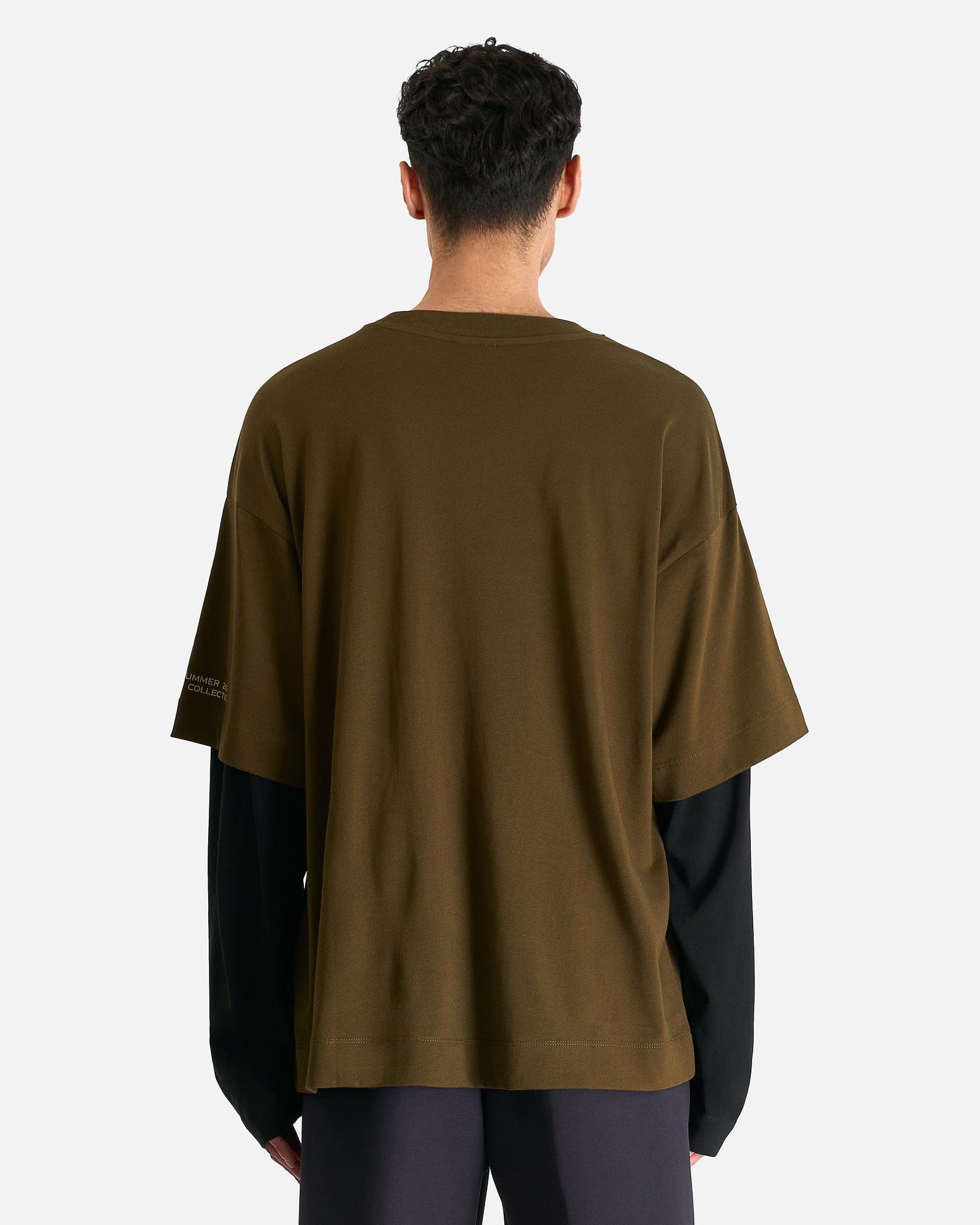 Hemmings PR LS T-Shirt in Khaki - Image 3