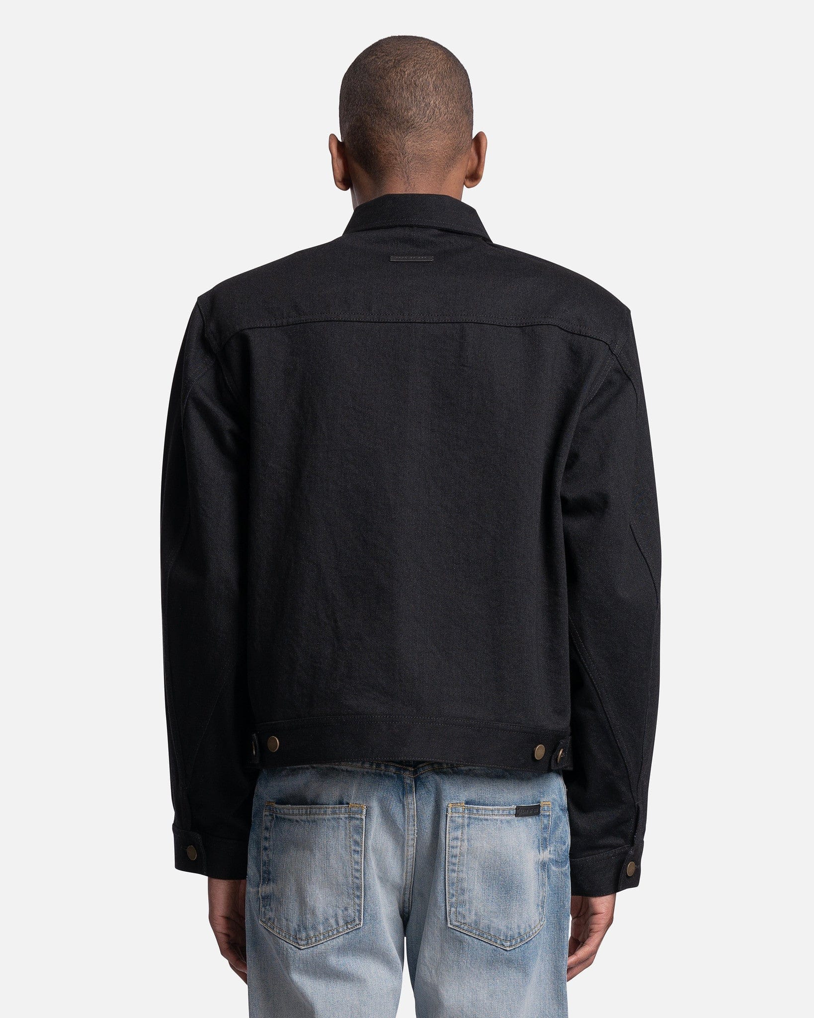 Eternal Denim Jacket in Black - Image 3