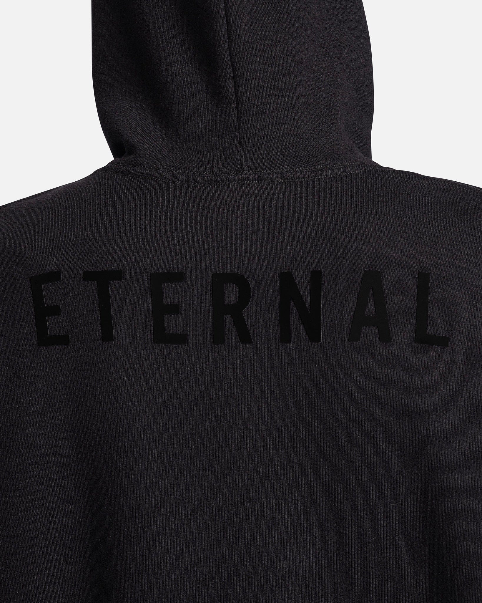 Eternal Fleece Hoodie in Black - Image 4