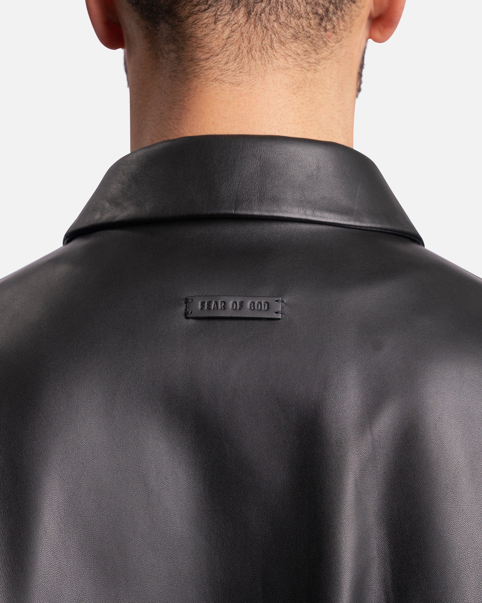 Eternal Leather Jacket in Black - Image 4
