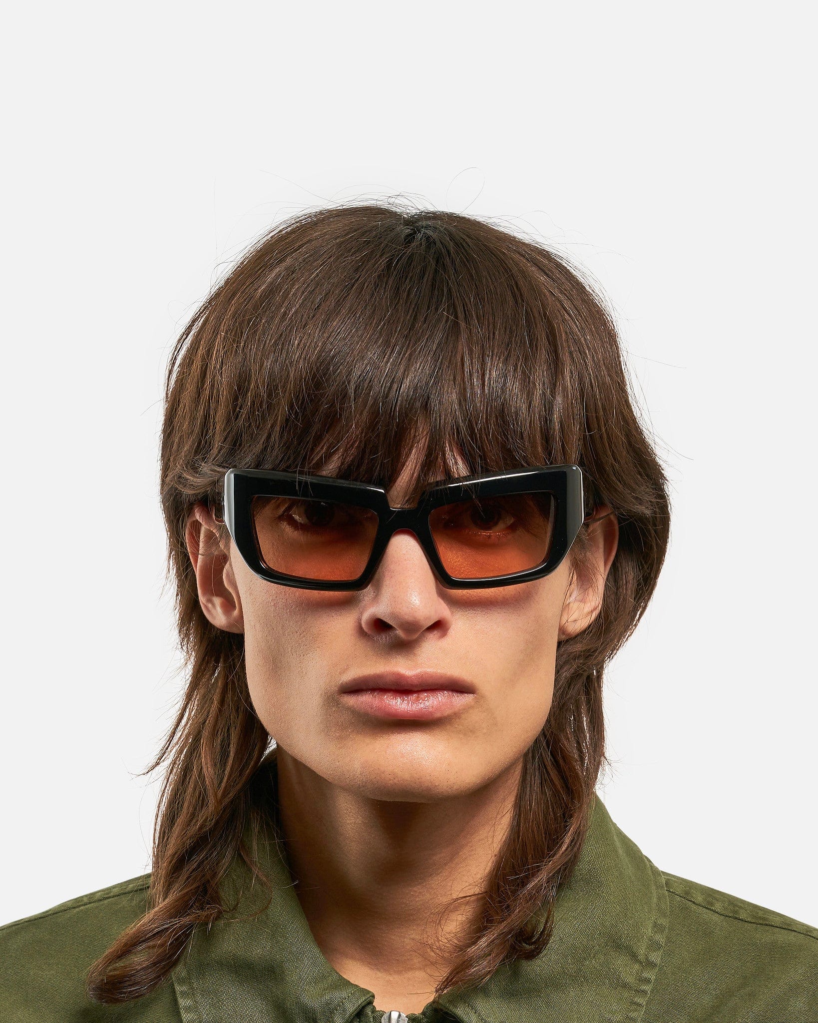 Niyyah in Black Acetate/Amber Lens - Image 4