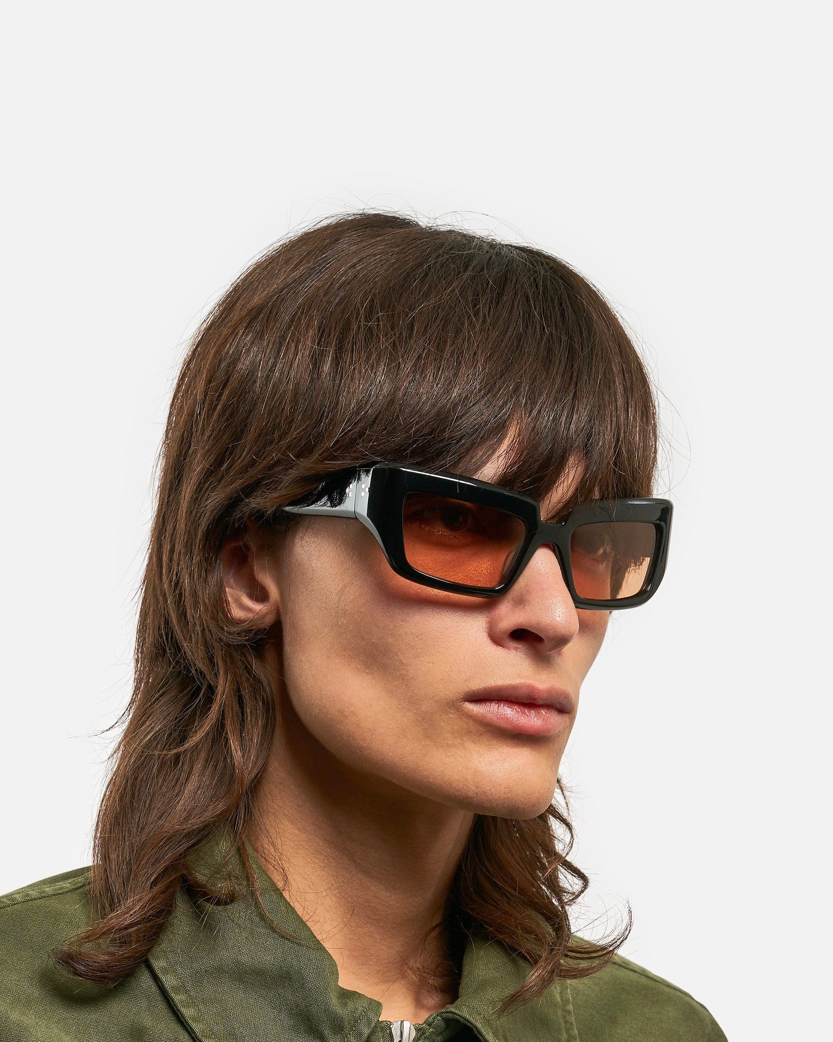Niyyah in Black Acetate/Amber Lens - Image 5