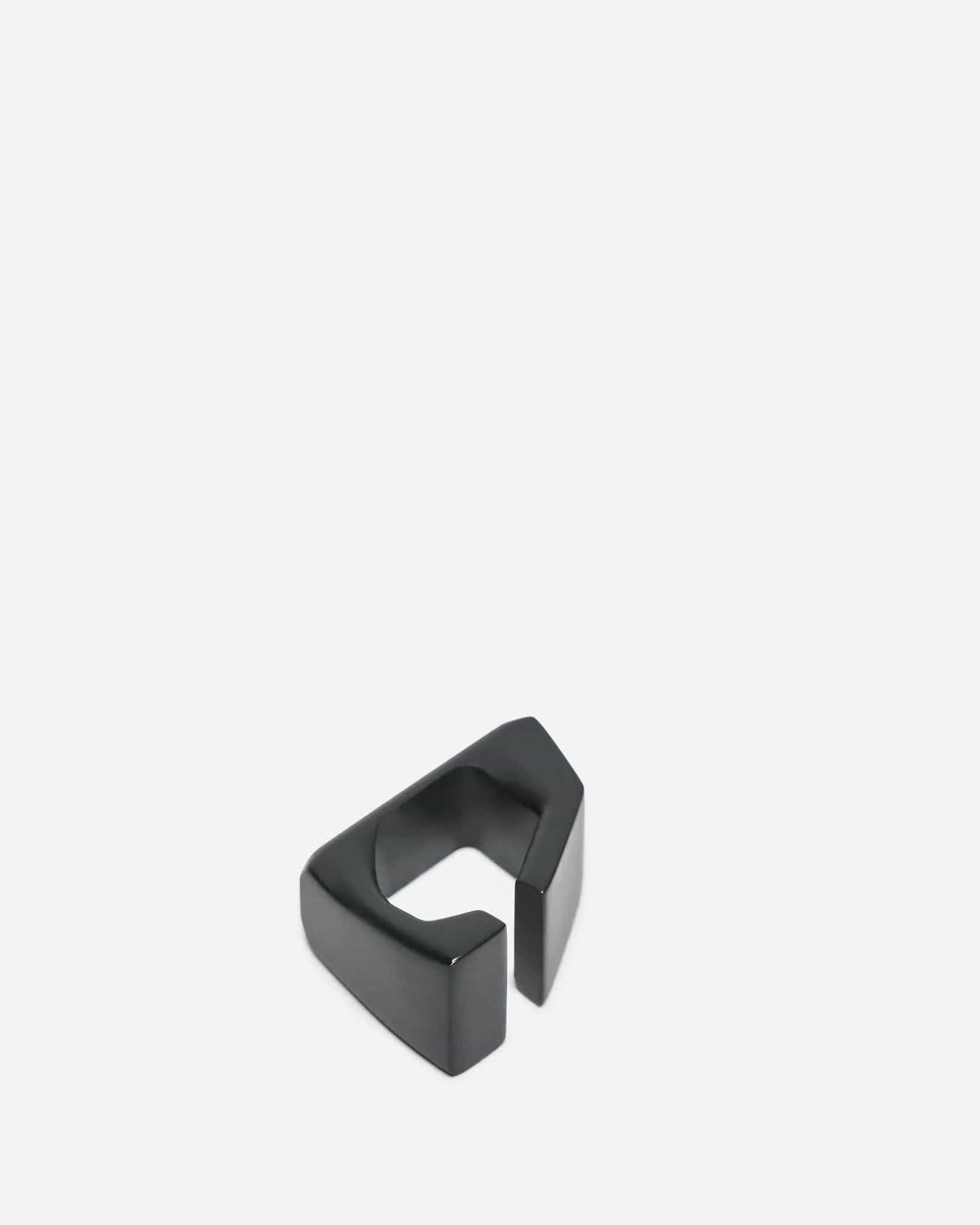 Prong Ear Cuff in Black - Image 3