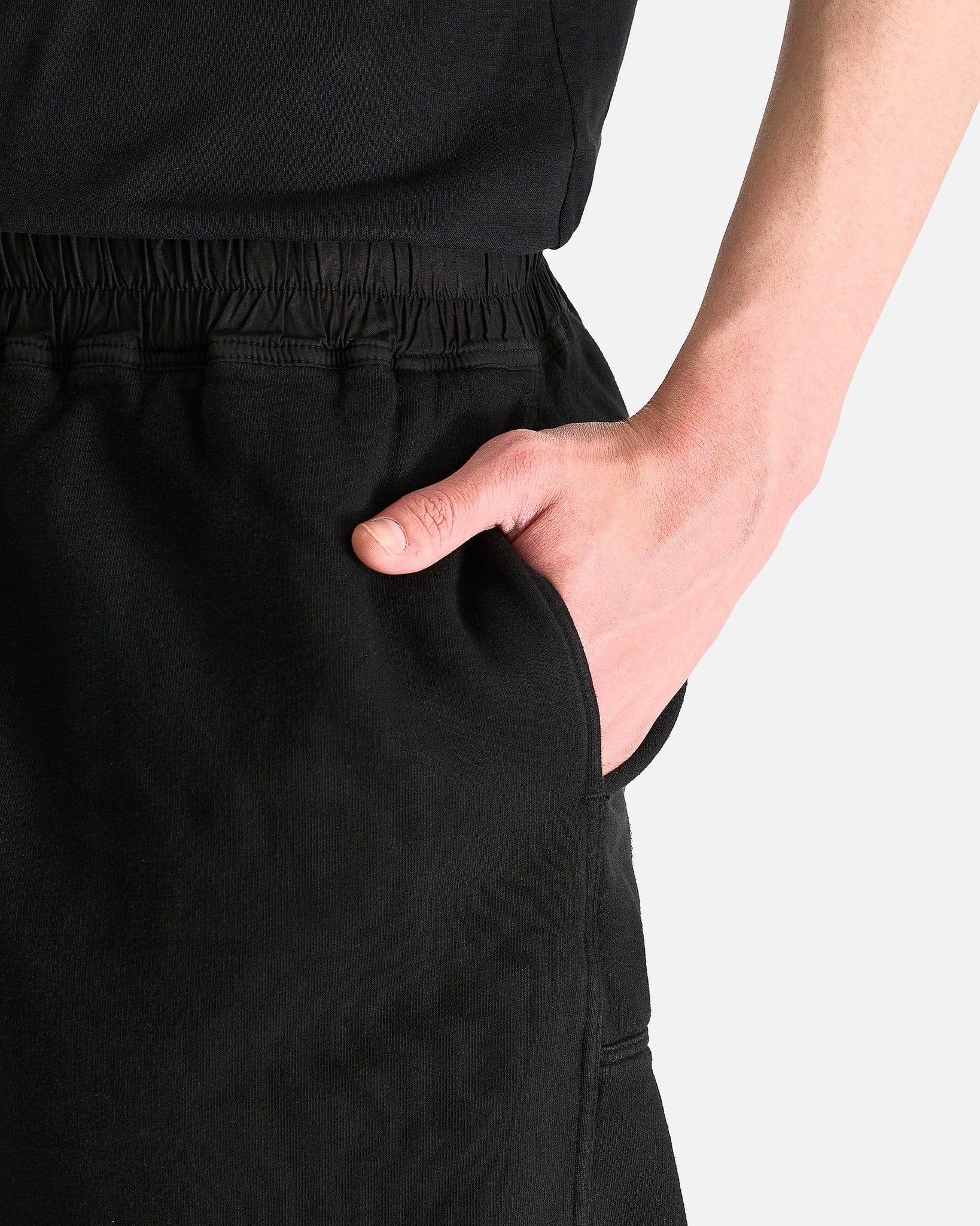 Butt Zip Long Boxers in Black - Image 4