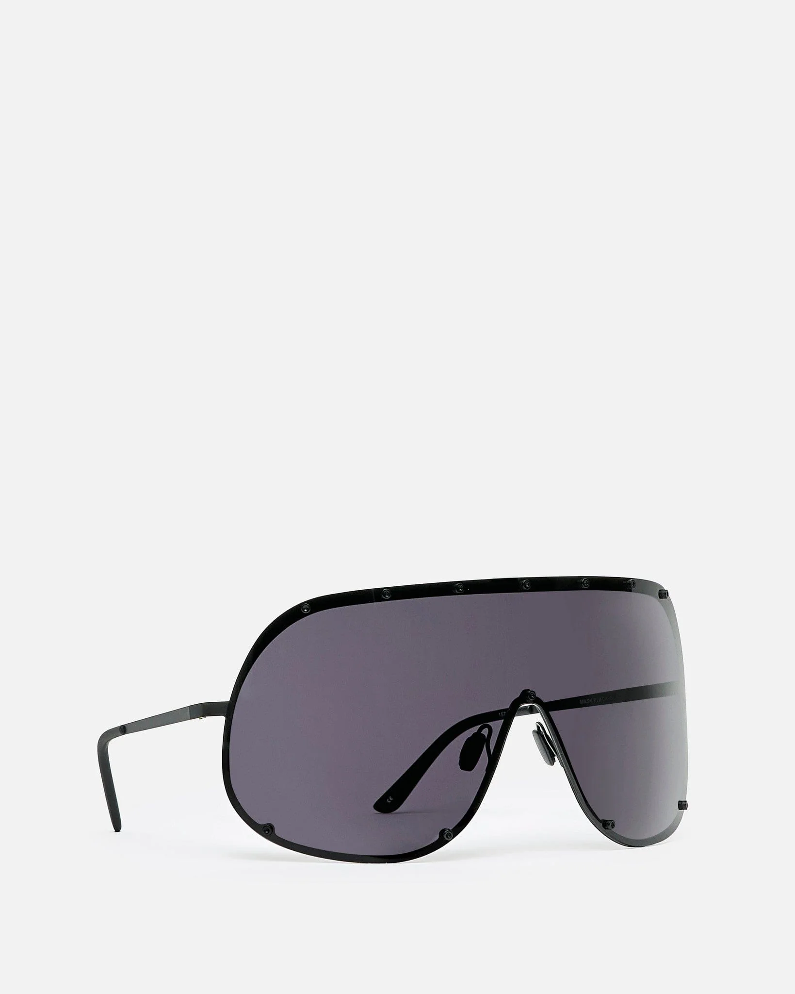 Shield Sunglasses in Black - Image 3