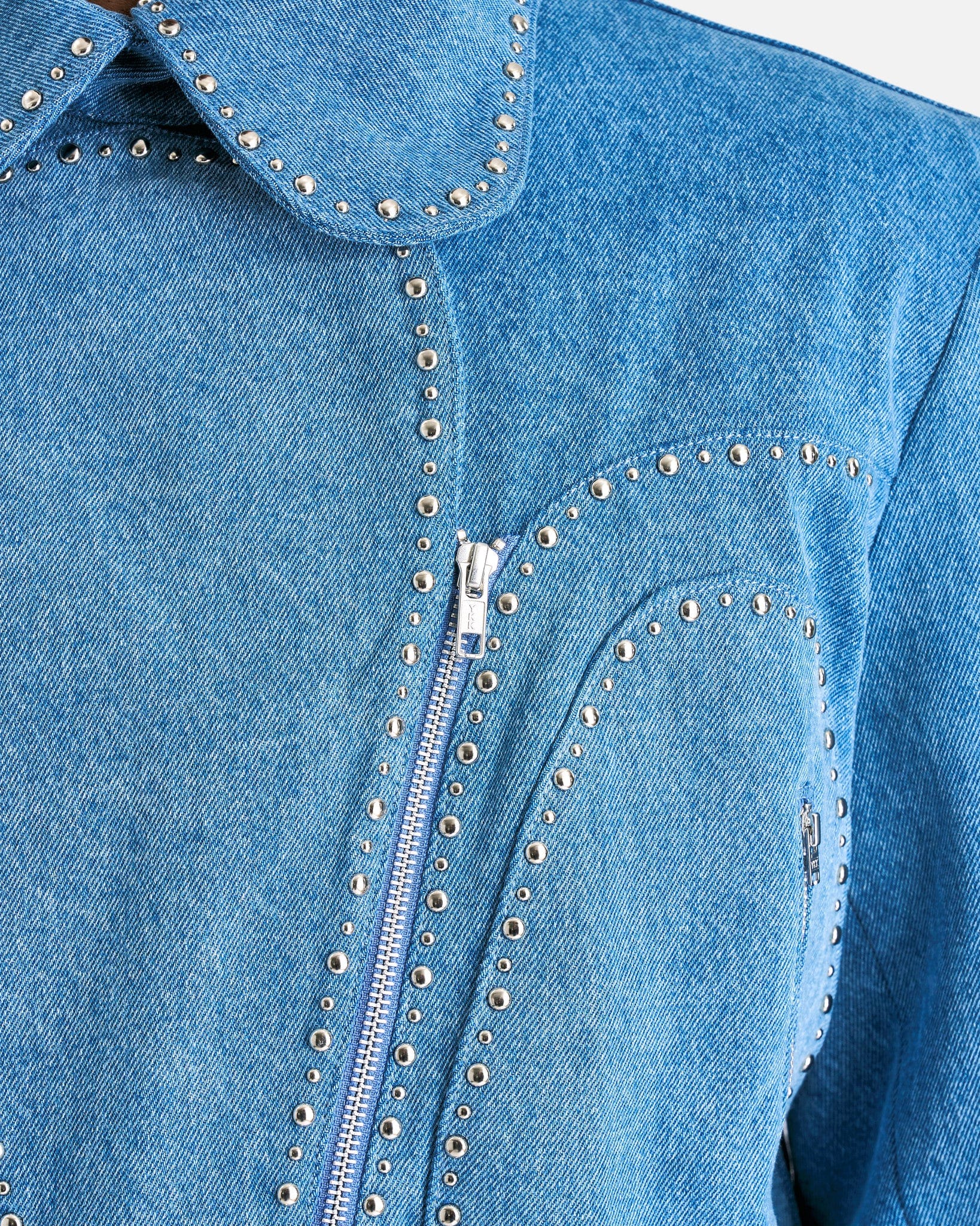 Blues Jacket in Light Blue - Image 4