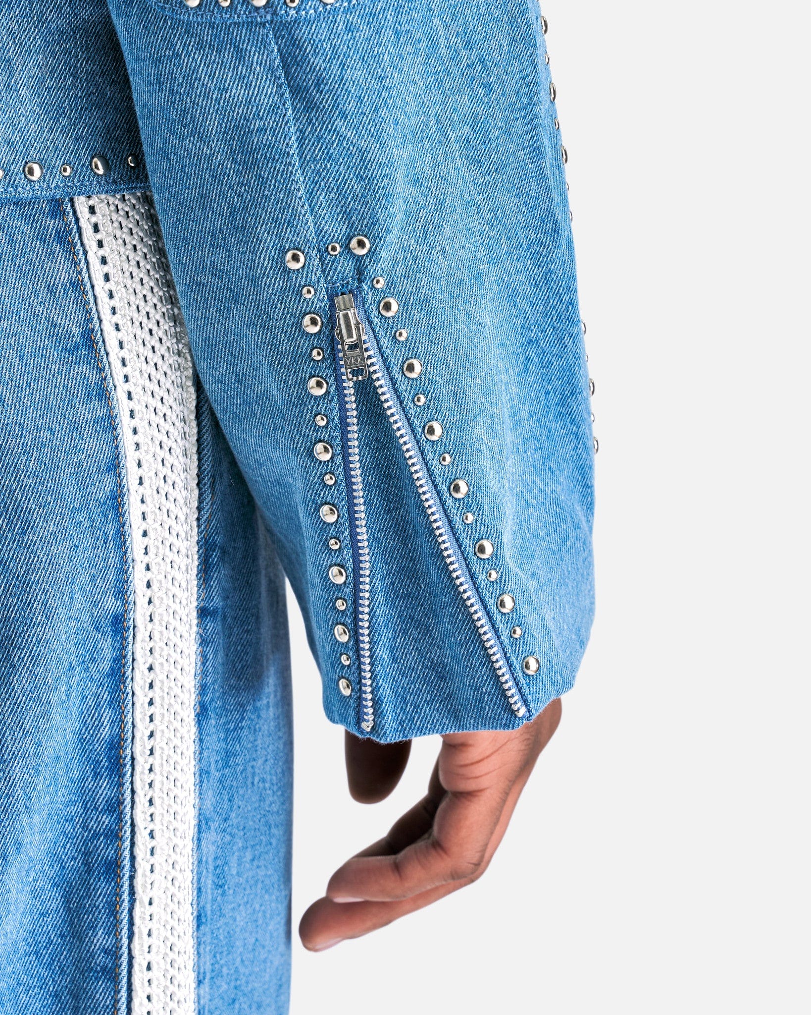 Blues Jacket in Light Blue - Image 6