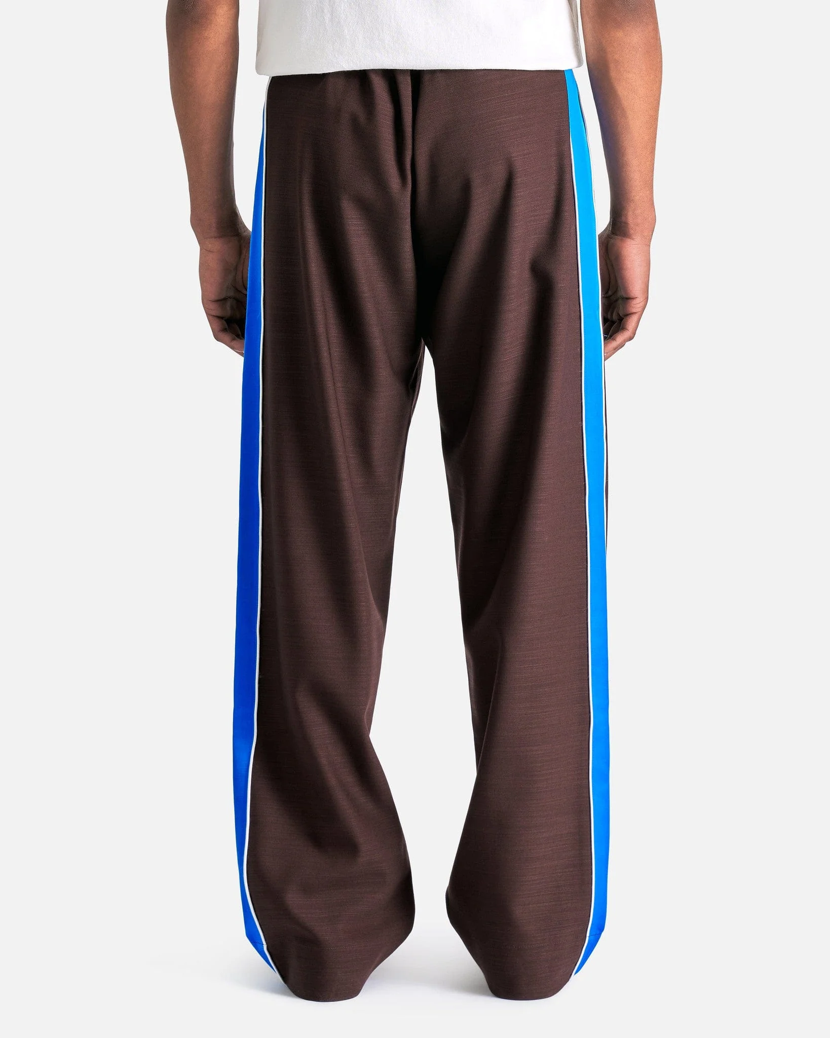 Courage Trousers in Dark Brown/Blue - Image 3
