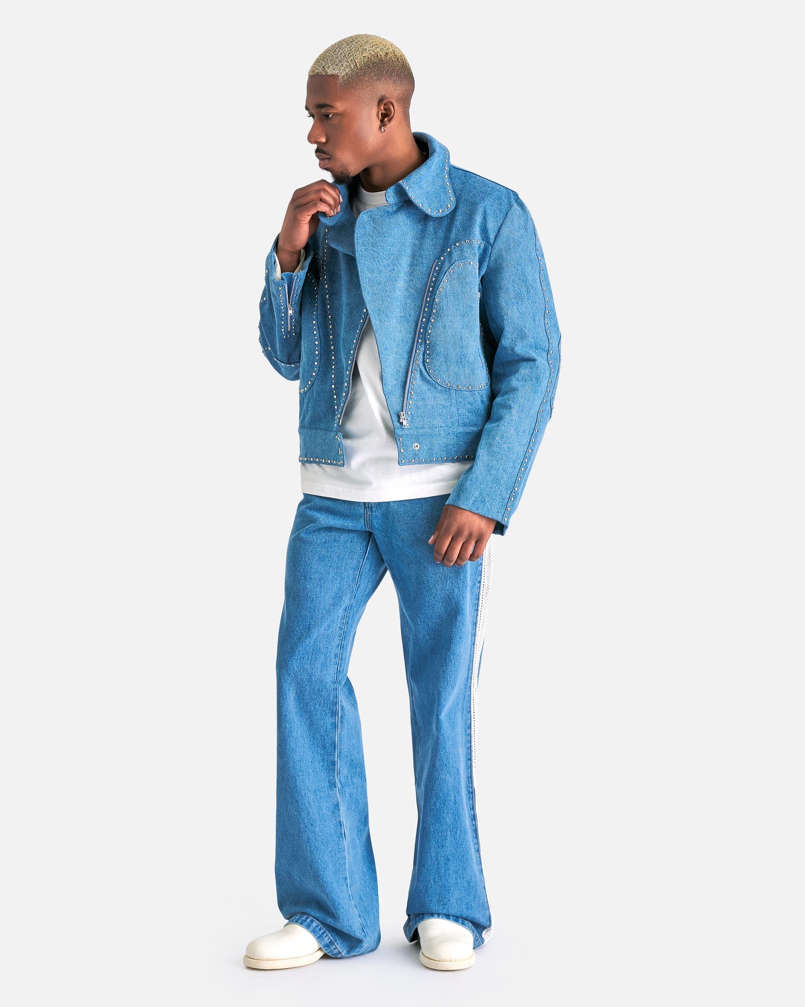 Eternity Trousers in Light Blue - Image 6