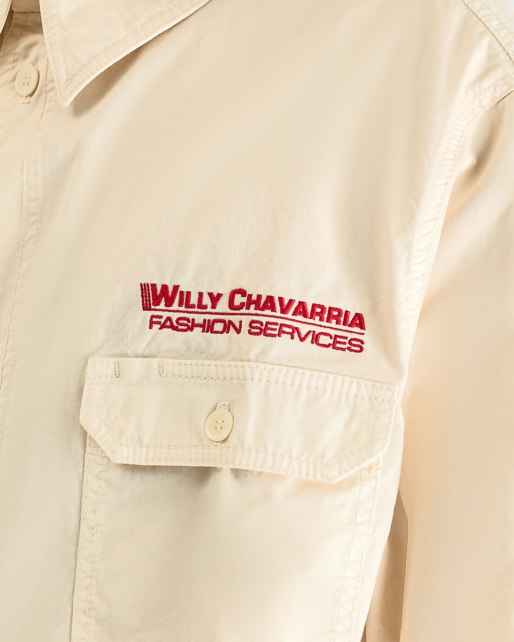 LS Corcoran Work Shirt in Tofu - Image 4